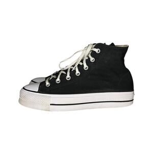 Womens Converse All Star Lift Platform Classic Sneakers Size 9 Black White